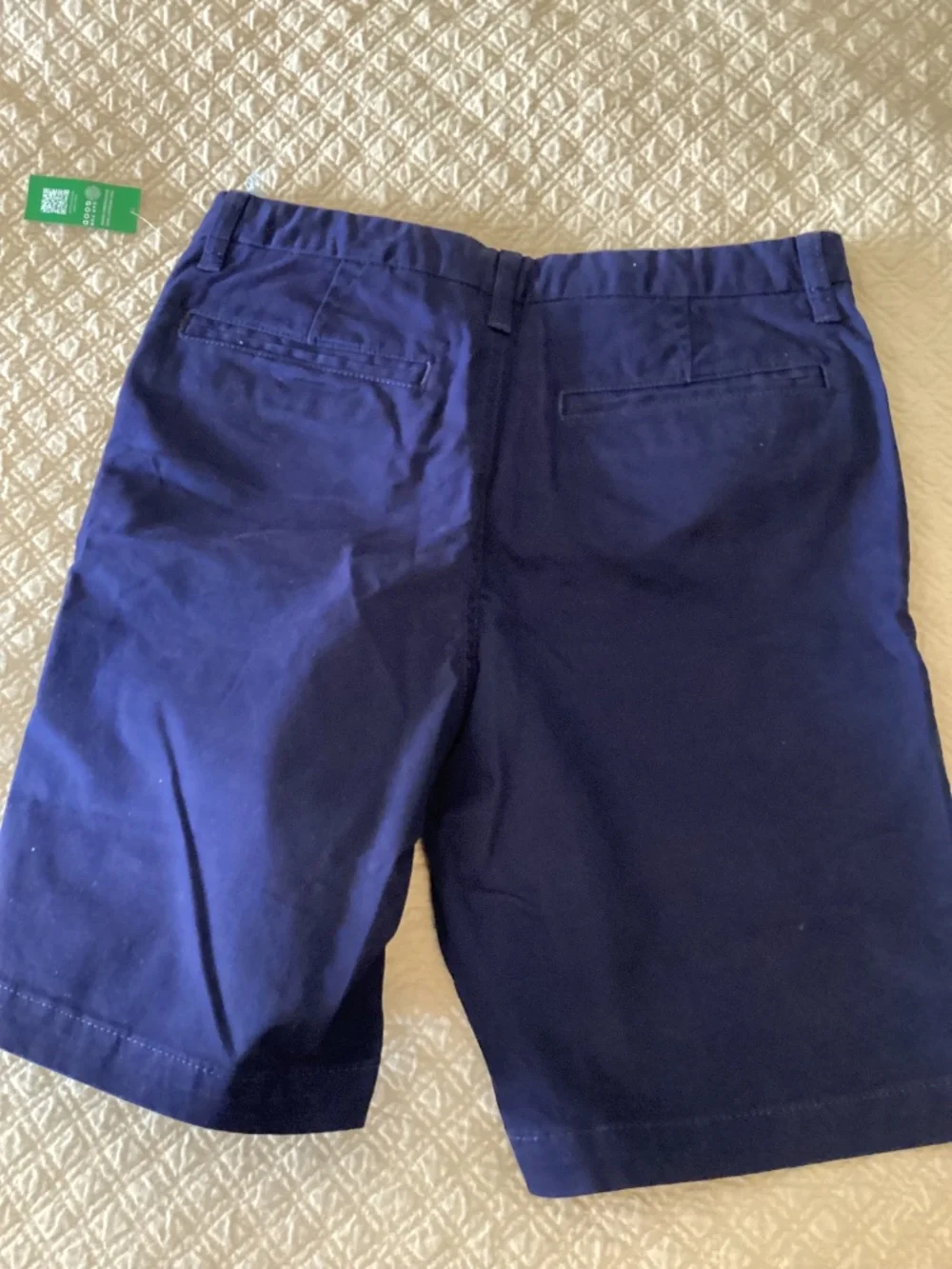 Gap boys nwt size 18 blue cotton chino style shorts